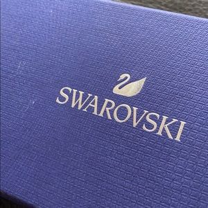 Rose gold Swarovski necklace